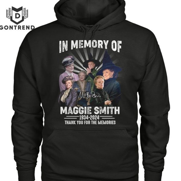 In Memory Of Maggie Smith Thank You For The Memories Signature Unisex T-Shirt