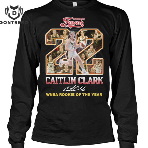 Indiana Fever Caitlin Clark Signature Rookie Of The Year Signature Unisex T-Shirt