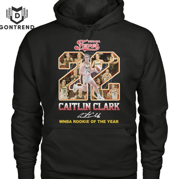 Indiana Fever Caitlin Clark Signature Rookie Of The Year Signature Unisex T-Shirt