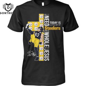 Today Is A Little Bit Of Pittsburgh Steelers T. J. Watt Signature Unisex T-Shirt