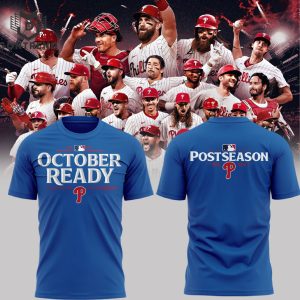 Philadelphia Phillies Postseason Locker Room 3D T-Shirt