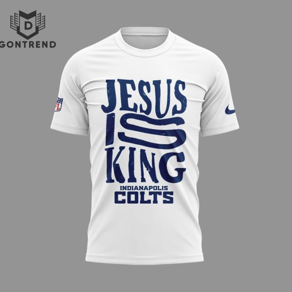 Jesus Is King Indianapolis Colts 3D T-Shirt