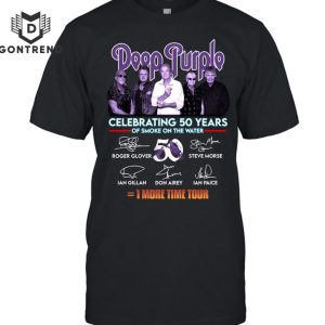 Deep Purple One More Time Tour  – Celebrating 50 Years Signature Unisex T-Shirt