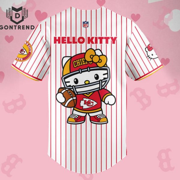 Kansas City Chiefs x Hello Kitty 2024 Baseball Jersey