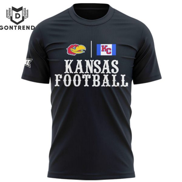 Kansas Jayhawks Football For Fan 3D T-Shirt