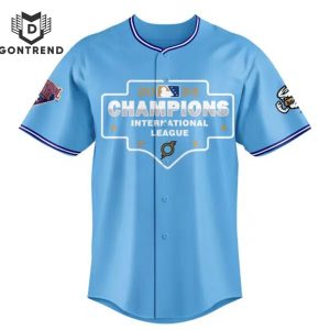 2024 Omaha Storm Chasers International League Championship Baseball Jersey