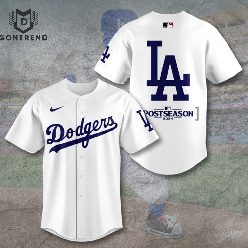 Los Angeles Dodgers 2024 Postseason Baseball Jersey Los Angeles Dodgers 2024 Postseason Baseball Jersey