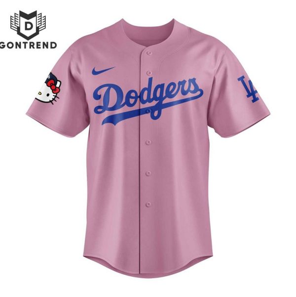 Los Angeles Dodgers Hello Kitty 2024 Baseball Jersey