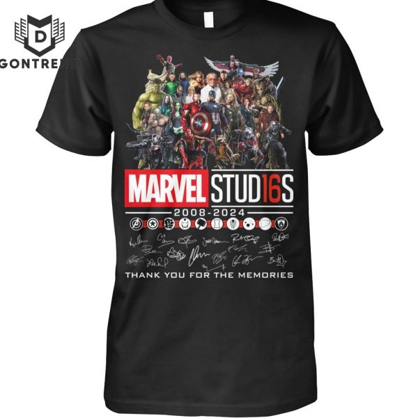 Marvel Studios 2008-2024 Signature Thank You For The Memories Unisex T-Shirt