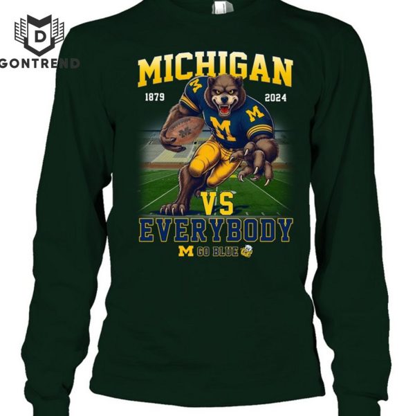 Michigan Wolverines 1879-2024 Vs Everybody Go Blue T-Shirt