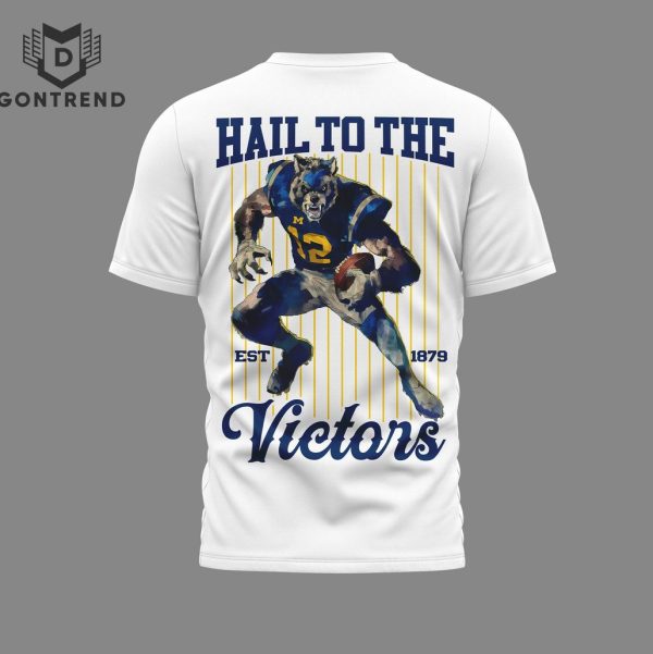 Michigan Wolverines Hail To The Victors 3D T-Shirt