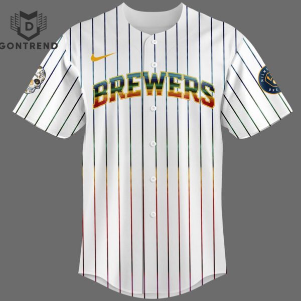 Milwaukee Brewers Hispanic Heritage Month 2024 Baseball Jersey