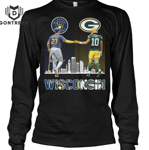 Milwaukee Brewers x Green Bay Packers Signature Unisex T-Shirt