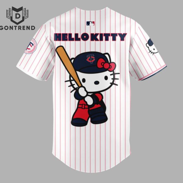 Minnesota Twins x Hello Kitty Day Baseball Jersey