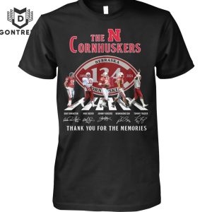 The Nebraska Cornhuskers 1890-2024 Signature Thank You For The Memories Unisex T-Shirt