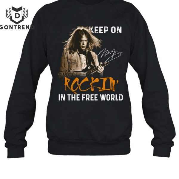 Neil Young – Keep On Rockin In The Free World Unisex T-Shirt