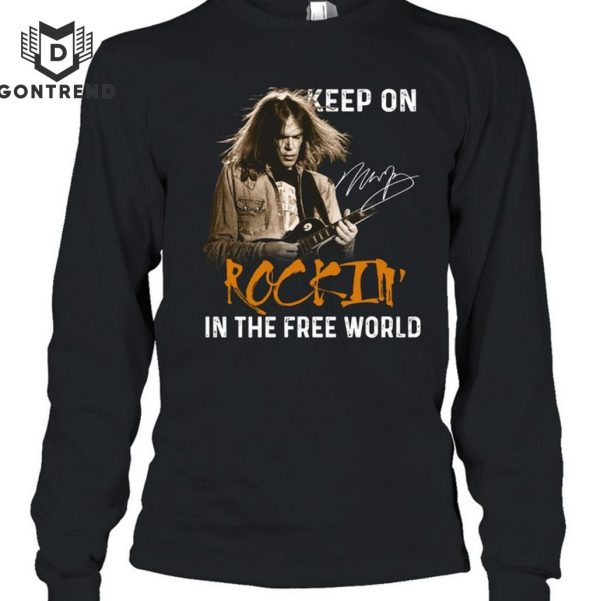 Neil Young – Keep On Rockin In The Free World Unisex T-Shirt