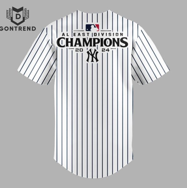 New York Yankees 2024 AL East Division Champions Baseball Jersey