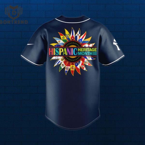 New York Yankees Happy Hispanic Heritage Month 2024 Baseball Jersey