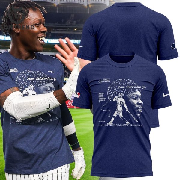 New York Yankees Jazz Chisholm Jr 3D T-Shirt