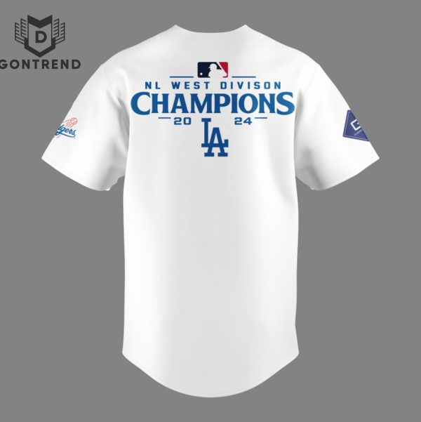 NL West Champs 2024 Los Angeles Dodgers Baseball Jersey