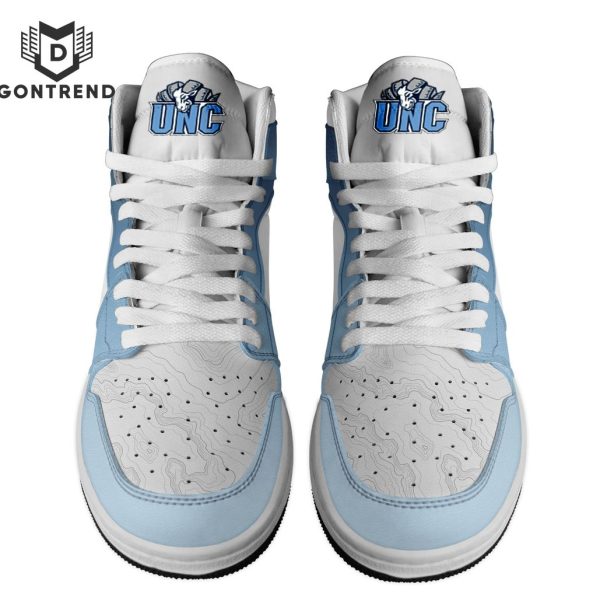 North Carolina Tar Heels Go Tar Heels Design Air Jordan 1 High Top