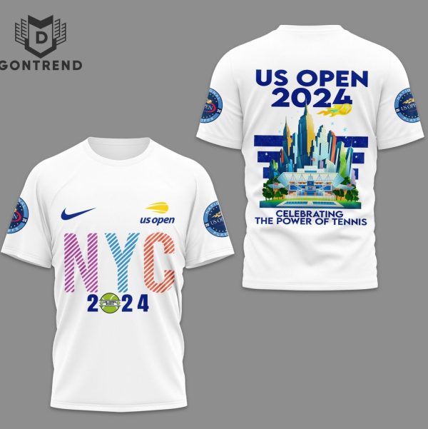 NYC 2024 Us Open Celebrating The Power Of Tennis 3D T-Shirt