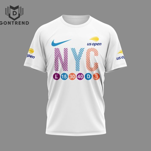 NYC 2024 US Open Celebrating The PowerOf Tennis 3D T-Shirt