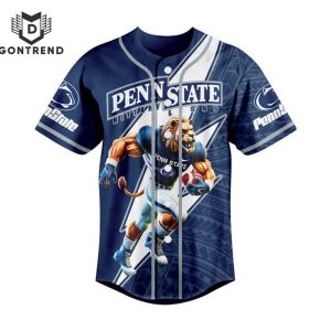 Personalized I Am A Die Hard Penn State Nittany Lions Fan Baseball Jersey