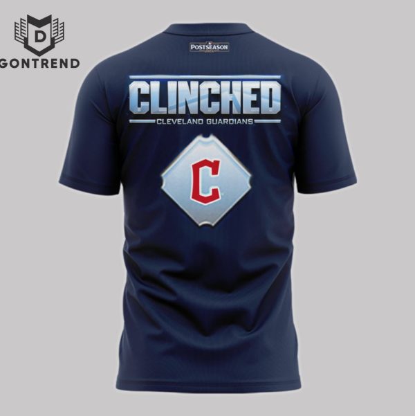 October Ready Postseason 2024 Clinched Cleveland Guardians 3D T-Shirt