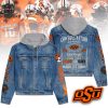 Kansas State Wildcats Nation Hooded Denim Jacket