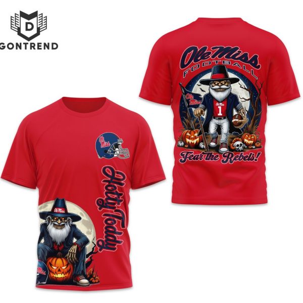 Ole Miss Rebels Football – Fear The Rebels 3D T-Shirt