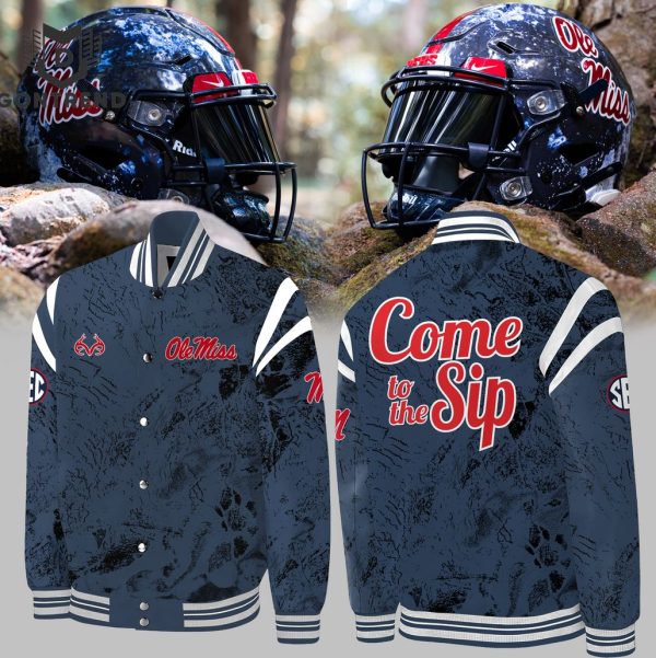 Ole Miss Rebels x Real Tree Wav3 Baseball Jacket