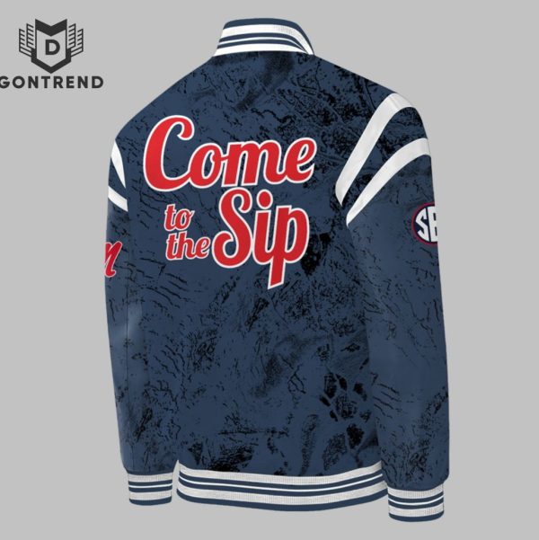 Ole Miss Rebels x Real Tree Wav3 Baseball Jacket