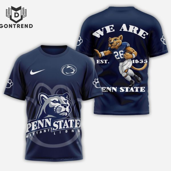 Penn State Nittany Lions – We Are Penn State 3D T-Shirt