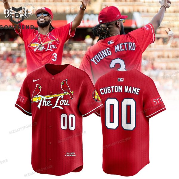 Perosnalized St. Louis Cardinals City Connect  Baseball Jersey