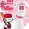 Personalized 2024 Hello Kitty Night x Philadelphia Phillies 2024 Baseball Jersey – Pink