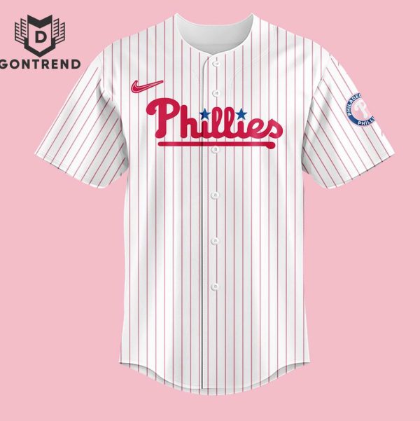 Personalized 2024 Hello Kitty Night x Philadelphia Phillies 2024 Baseball Jersey