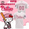 Personalized Philadelphia Phillies x Hello Kitty Night 2024 3D T-Shirt