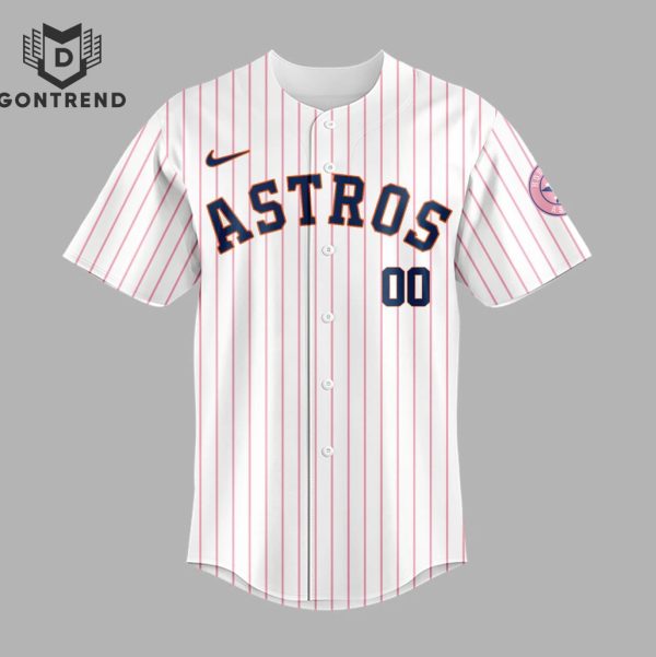 Personalized 2024 Houston Astros Hello Kitty Night Baseball Jersey