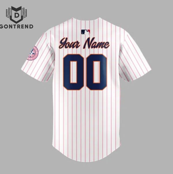 Personalized 2024 Houston Astros Hello Kitty Night Baseball Jersey