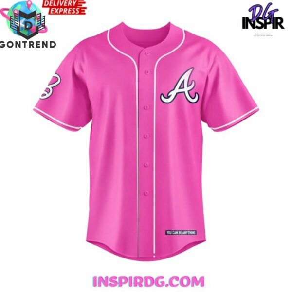 Personalized Atlanta Braves x Barbie Night Game 2024 Baseball Jersey