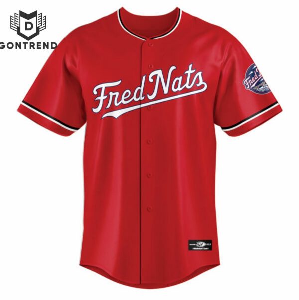 Personalized Fredericksburg Nationals Baseball Jersey