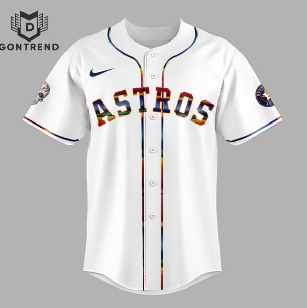 Personalized Houston Astros Hispanic Heritage Month Baseball Jersey