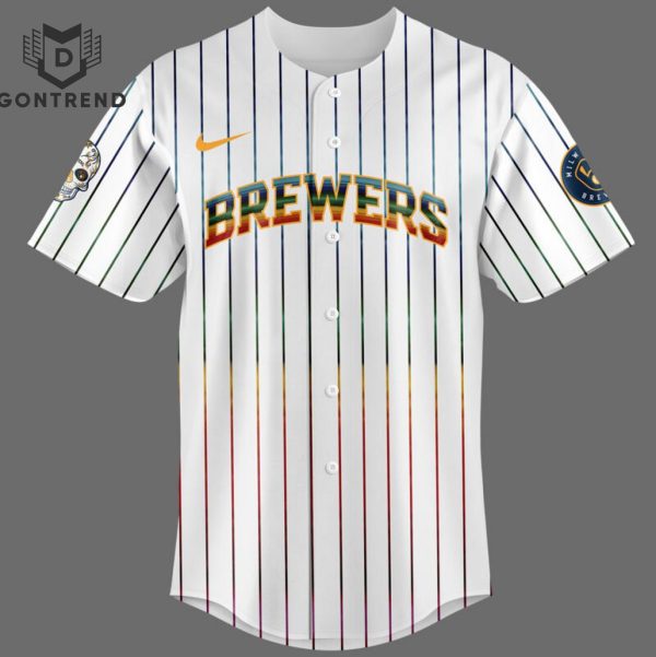 Personalized Milwaukee Brewers Hispanic Heritage Month 2024 Baseball Jersey