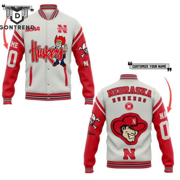 Personalized Nebraska Huskers 2024 Baseball Jacket