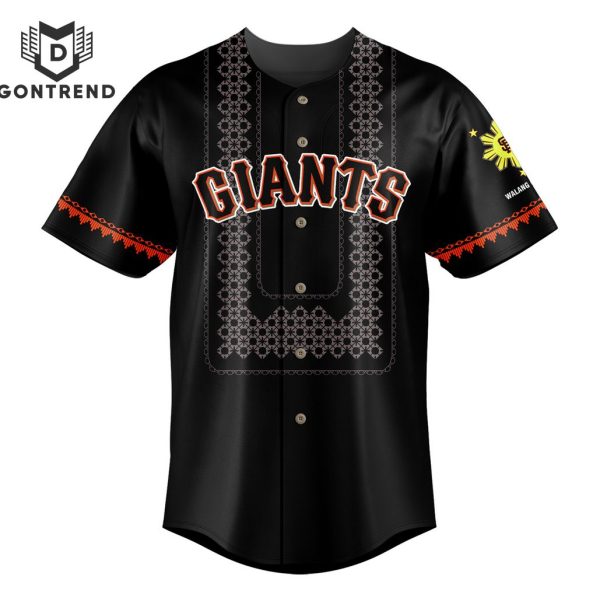 Personalized San Francisco Giants Filipino Heritage Night Baseball Jersey