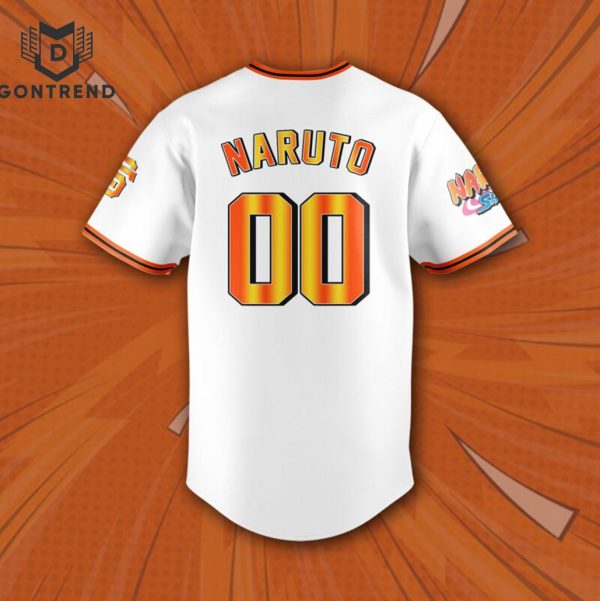 Personalized San Francisco Giants X Naruto Baseball Jersey