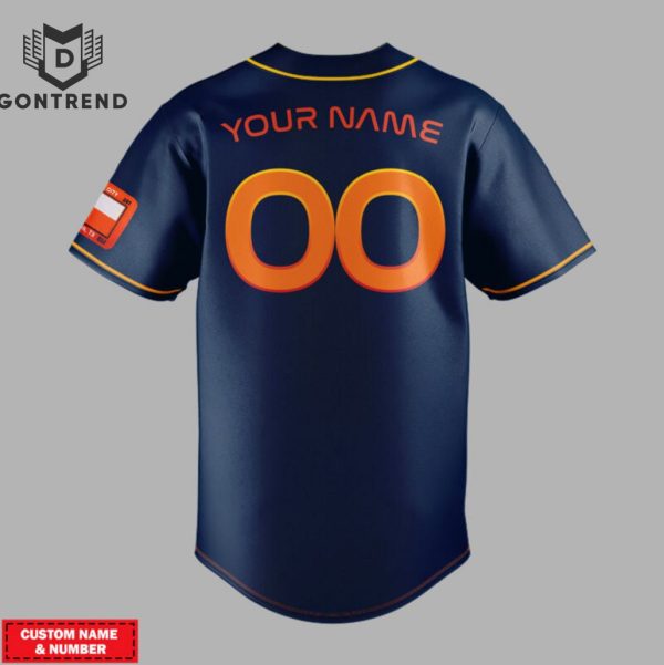 Personalized Space City Houston Astros Baseball Jersey