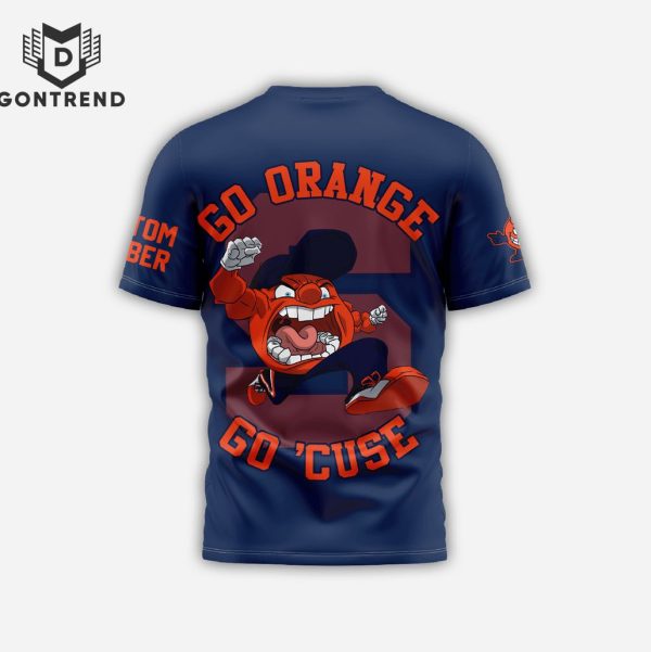 Personalized Syracuse Orange Go Orange Go Cuse 3D T-Shirt